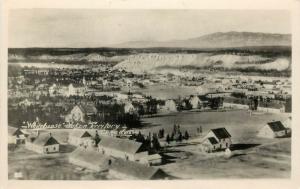 RPPC Postcard; Town View White Horse Yukon Territory Canada unposted