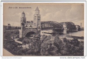 Germany Koeln Hohenzollernbruecke