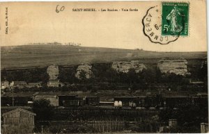 CPA Saint Mihiel-Les Roches-Voie ferrée (184037)