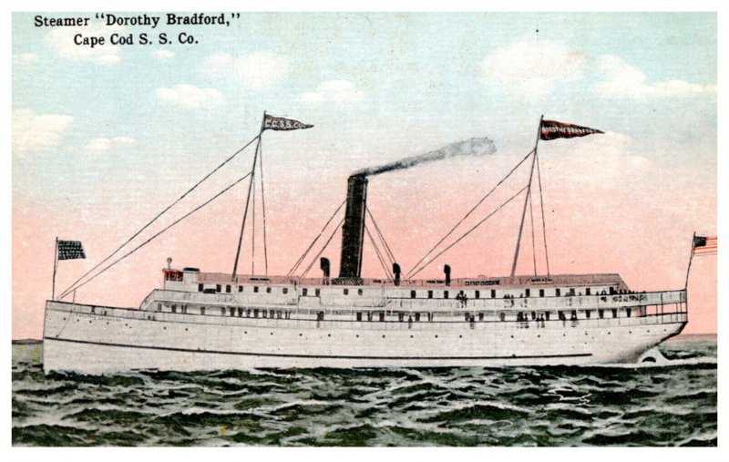 Steamer Dorothy Bradford Cape Cod S.S. Company