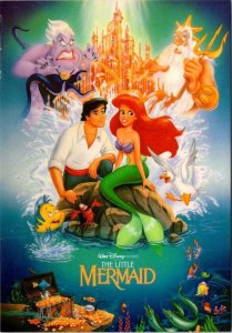 Walt Disney Pictures  THE LITTLE MERMAID Movie Advertising  4X6 Postcard