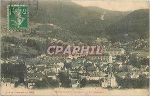 Old Postcard Gerardmer Vosges general view