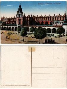CPA AK KRAKOW Sukiennice Tuchhalle POLAND (288965)