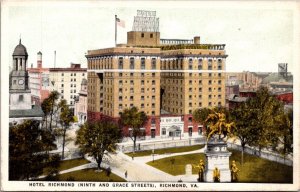 Postcard Hotel Richmond, Ninth and Grace Streets in Richmond, Virginia