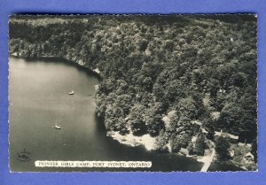 Port Sydney, Ontario, Canada Postcard, Aerial View Of Pioneer Girl's Camp