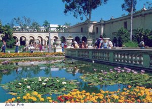 VINTAGE POSTCARD CONTINENTAL SIZE BALBOA PARK SAN DIEGO CALIFORNIA