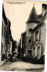 CPA Le Vieux MONTLUCON - Rue Porte-Fouquet (262296) 