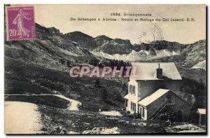 Postcard Old Mountaineering Brianconnais De Briancon has Abries Road and refu...