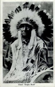 Chief Eagle Staff, Indian Unused 