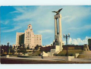 Unused 1950's MAINE MONUMENT Havana CUBA Q8520