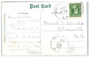 1910 Whitefield, NH, Mirror Lake Postcard