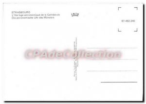 Modern Postcard Strasbourg Astronomical Clock