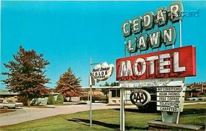 IA, Waverly, Iowa, Cedar Lawn Motel, Dexter Press No. 32877-C