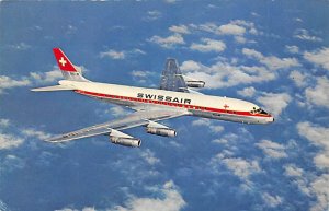 Swiss air Douglas DC â€“ 8 Airport Writing on Back 
