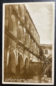 Mint Colombia Real Picture Postcard RPPC Cartagena Jesuit Convent