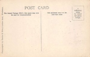 Winchester England Winchester Cathedral Real Photo Vintage Postcard AA90713