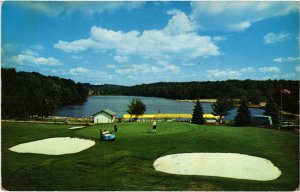PC GOLF, SPORT, GROSSINGER LAKE GOLF COURSE, Modern Postcard (b45969)
