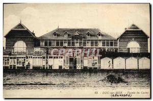 Old Postcard Luc Sur Mer Casino Facade