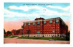 Postcard HOSPITAL SCENE Rochester Minnesota MN AS6951