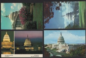 Lot of 4 DC WASHINGTON United States Capitol Building ~ Chrome