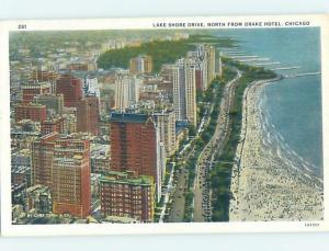 Unused W-Border LAKESHORE DRIVE BUILDINGS Chicago Illinois IL G5850