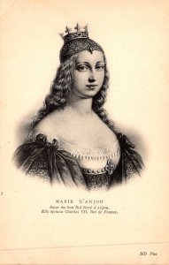 Royalty Marie D'Anjou