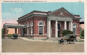 12447 Cumberland Valley Railroad Station, Chambersburg, Pennsylvania 1925