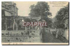 CARTE Old Post Surroundings of Dreux E and L Le Chateau du Boullay Thierry A ...