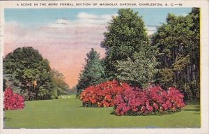 A Scene In The More Formal Section Of Magnola Gardens Charleston South Caroli...