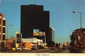 Encino, California  VENTURA BLVD STREET SCENE Marlboro Sign~VW Bugs 4X6 Postcard