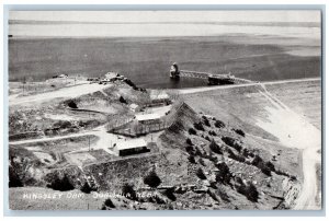 Ogallala Nebraska NE Postcard Bird's Eye View Of Kingsley Dam c1910's Antique