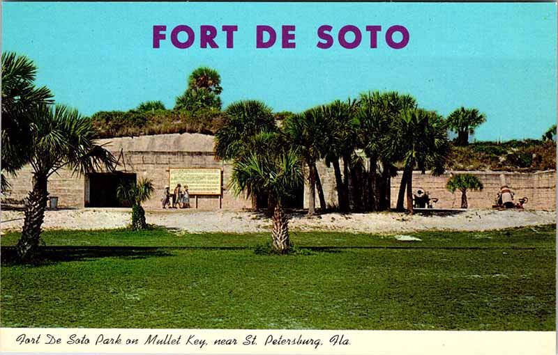 Postcard MILITARY SCENE St. Petersburg Florida FL AL6336