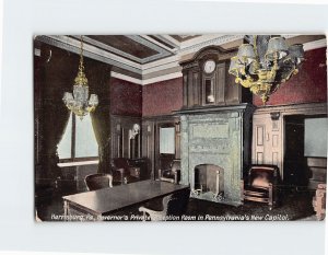 Postcard Governor's Private Reception Room in Pennsylvania's New Capitol, PA