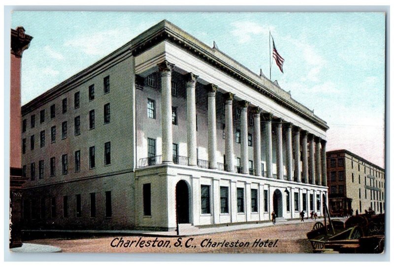 c1905s Charleston Hotel Charleston South Carolina SC Unposted Vintage Postcard 