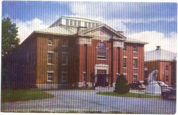 Gymnasium, Bowdoin College, Brunswick, Maine, ME,:Chrome