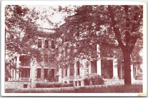 VINTAGE POSTCARD CAPLES HALL DORMITORY AT CARROLL COLLEGE WAUKESHA WISCONSIN