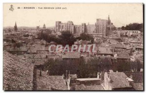 Old Postcard Avignon General view