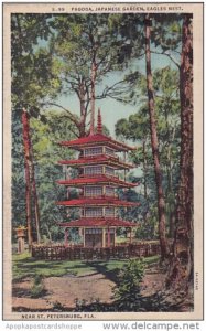 Florida Saint Petersburg Pagoda Japanese Garden Eagles Nest 1937