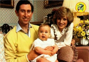 CPM AK Prince Charles, Princess Diana&Prince William BRITISH ROYALTY (836739)