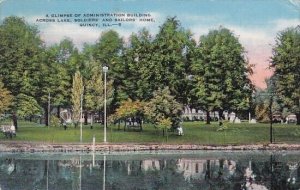 A Glimpse Of Administration Building Across Lake Soldiers And Saildor's ...