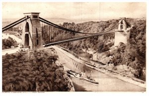 England  Clifton Suspension Bridge and  Leigh Woods