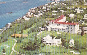 Bermuda Aerial View Belmont Manor Hotel and Golf Club