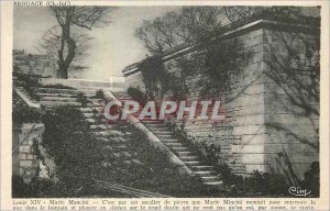 Old Postcard Brouage (Ch Inf) Louis Marie Mancini is by the stairs of Pierre ...