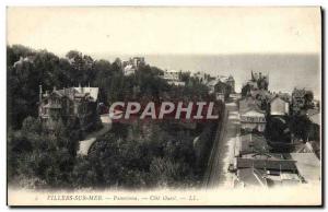 Old Postcard Villers sur Mer Panorama