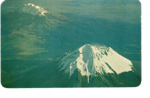 Aerial View, of Volcano Popocatepeti, Mexico, Used 1973