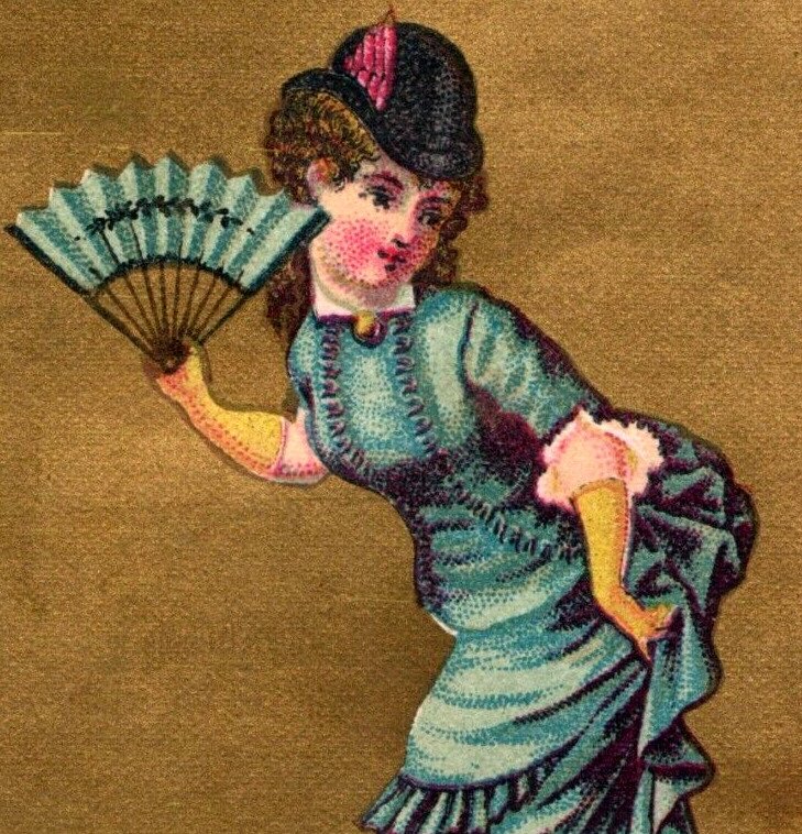1880s Geo. C. Leupold Ladies' Dress & Cloak Maker F118
