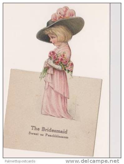 Victorian Scrap Paper: The Bridesmaid, Sweet as Peachblossom