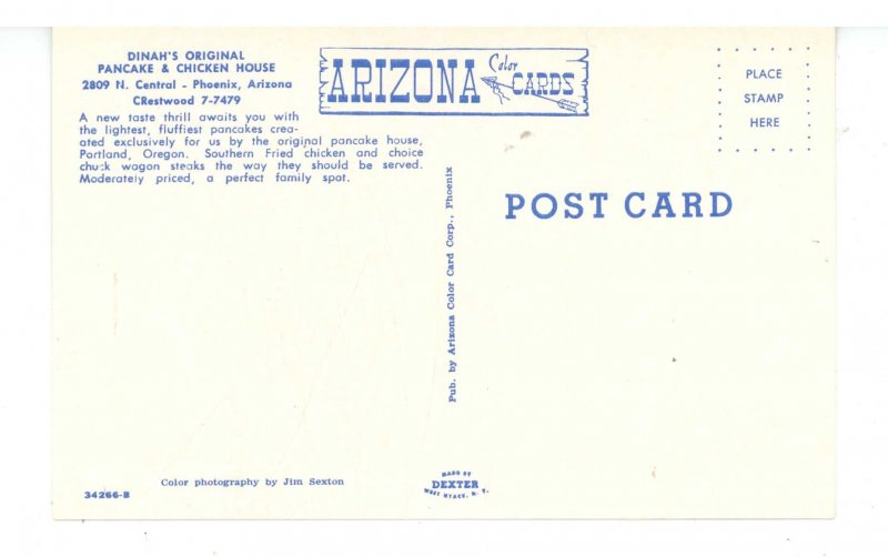 AZ - Phoenix. Dinah's Original Pancake & Chicken House