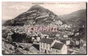Old Postcard St. Claude General view Mount Bayard
