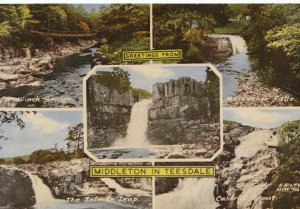 Durham Postcard - Greetings From Middleton-In-Teesdale - Ref TZ5422